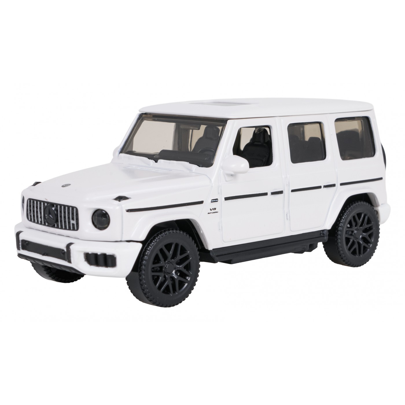 Kovové auto 1:43 Mercedes AMG G63 biele RASTAR