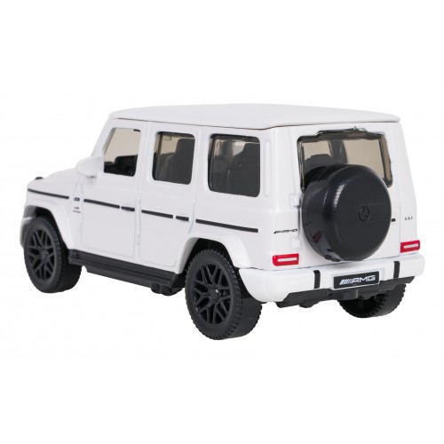 Kovové auto 1:43 Mercedes AMG G63 biele RASTAR