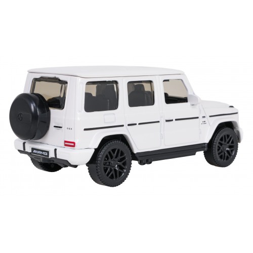 Kovové auto 1:43 Mercedes AMG G63 biele RASTAR