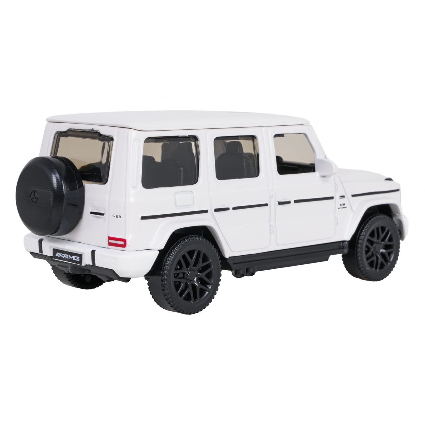 Kovové auto 1:43 Mercedes AMG G63 biele RASTAR