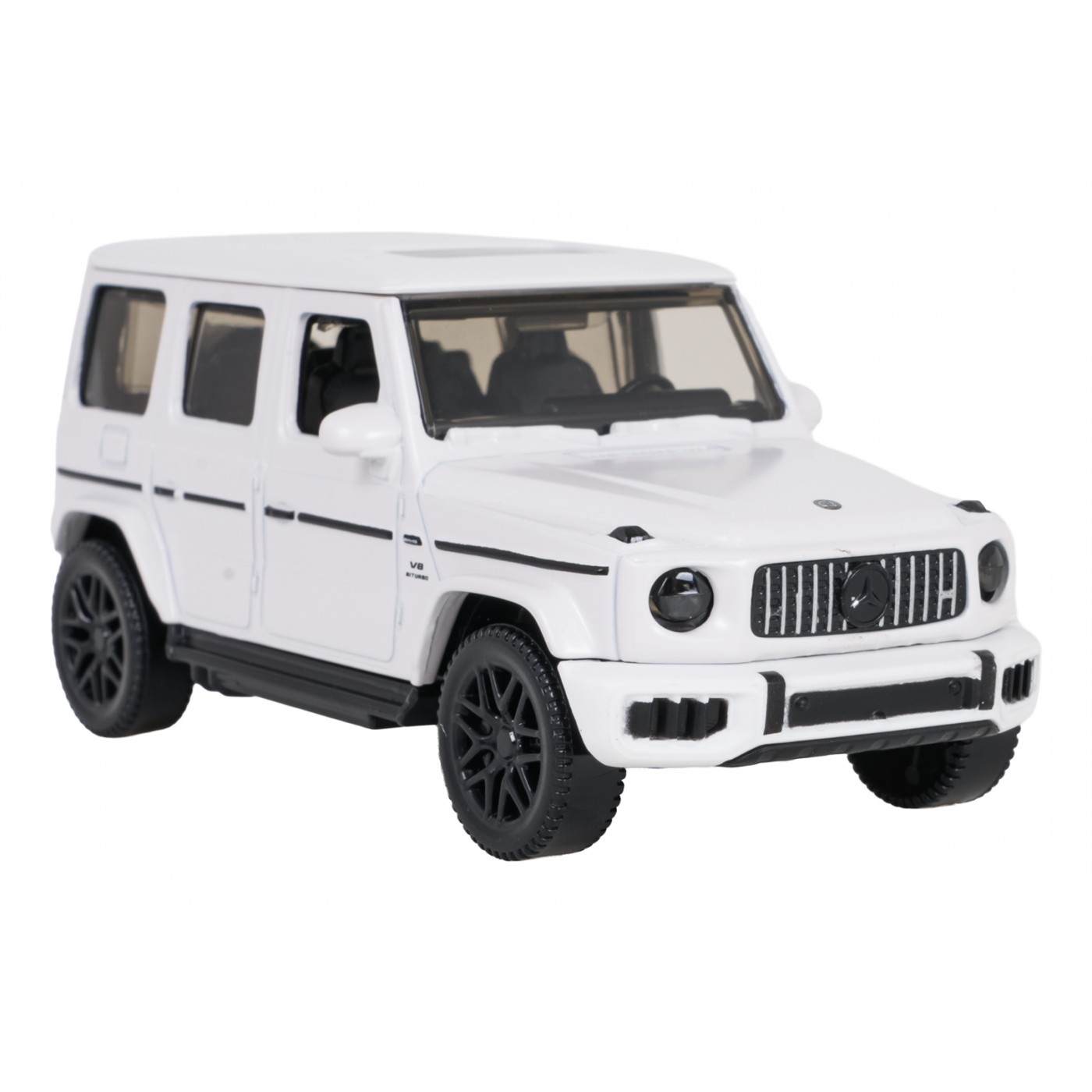 Kovové auto 1:43 Mercedes AMG G63 biele RASTAR