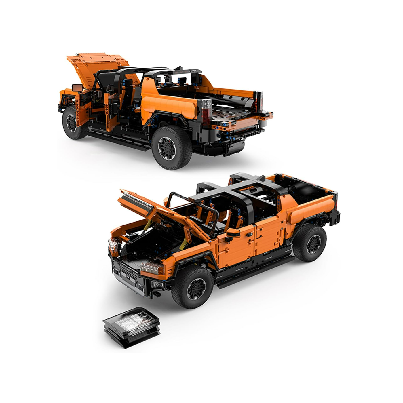 Bloky R/C Auto 1:10 Hummer EV Orange RASTAR