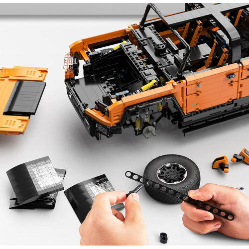 Bloky R/C Auto 1:10 Hummer EV Orange RASTAR