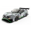 Autobloky 1:29 Bentley Continental GT3 sivý RASTAR