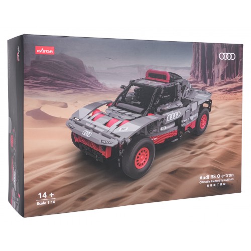 Autobloky 1:14 Audi RS Q e-tron sivý RASTAR