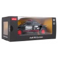 Kovové auto 1:24 AUDI RS Q e-tron sivé RASTAR