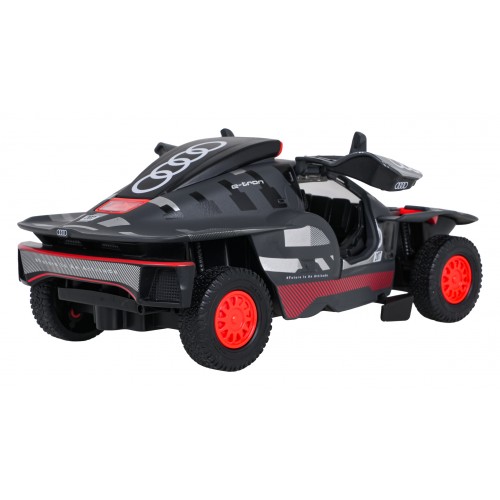 Kovové auto 1:24 AUDI RS Q e-tron sivé RASTAR