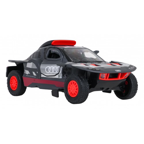 Kovové auto 1:24 AUDI RS Q e-tron sivé RASTAR