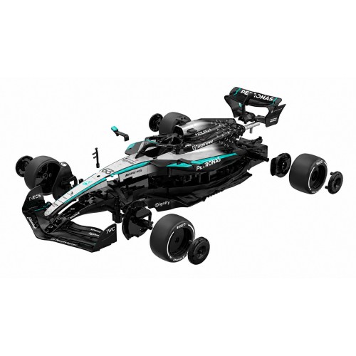 Stavebnica RC auta Mercedes-AMG F1 W16 E Performance 1:16 čierna RASTAR