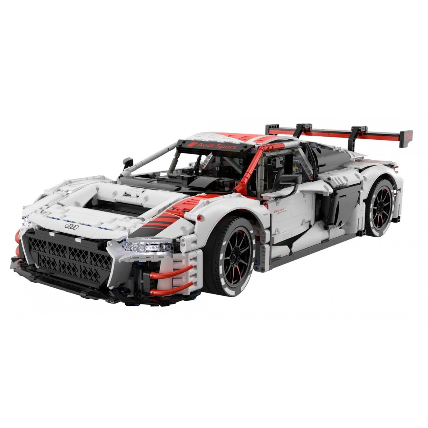 Autobloky 1:8 Audi R8 LMS GT3 biele RASTAR