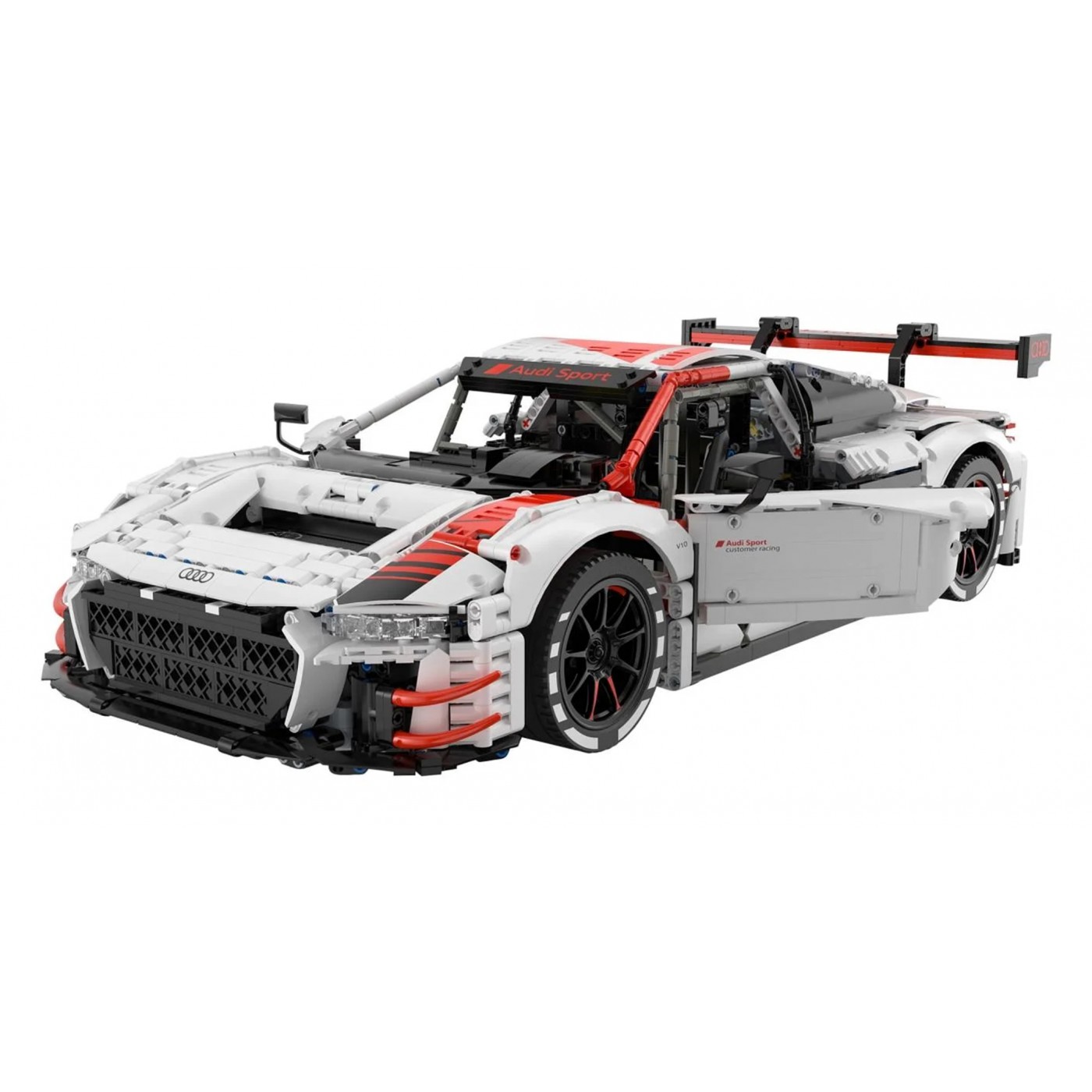 Autobloky 1:8 Audi R8 LMS GT3 biele RASTAR