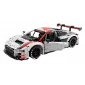 Autobloky 1:8 Audi R8 LMS GT3 biele RASTAR