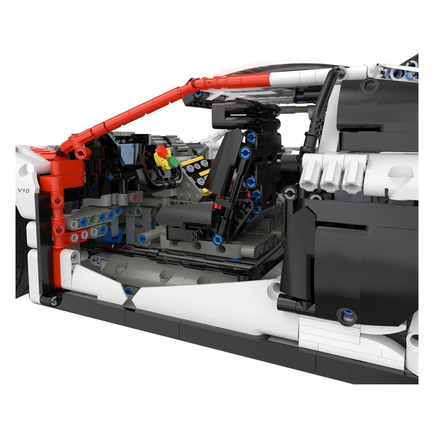 Autobloky 1:8 Audi R8 LMS GT3 biele RASTAR