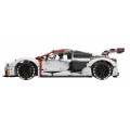 Autobloky 1:8 Audi R8 LMS GT3 biele RASTAR
