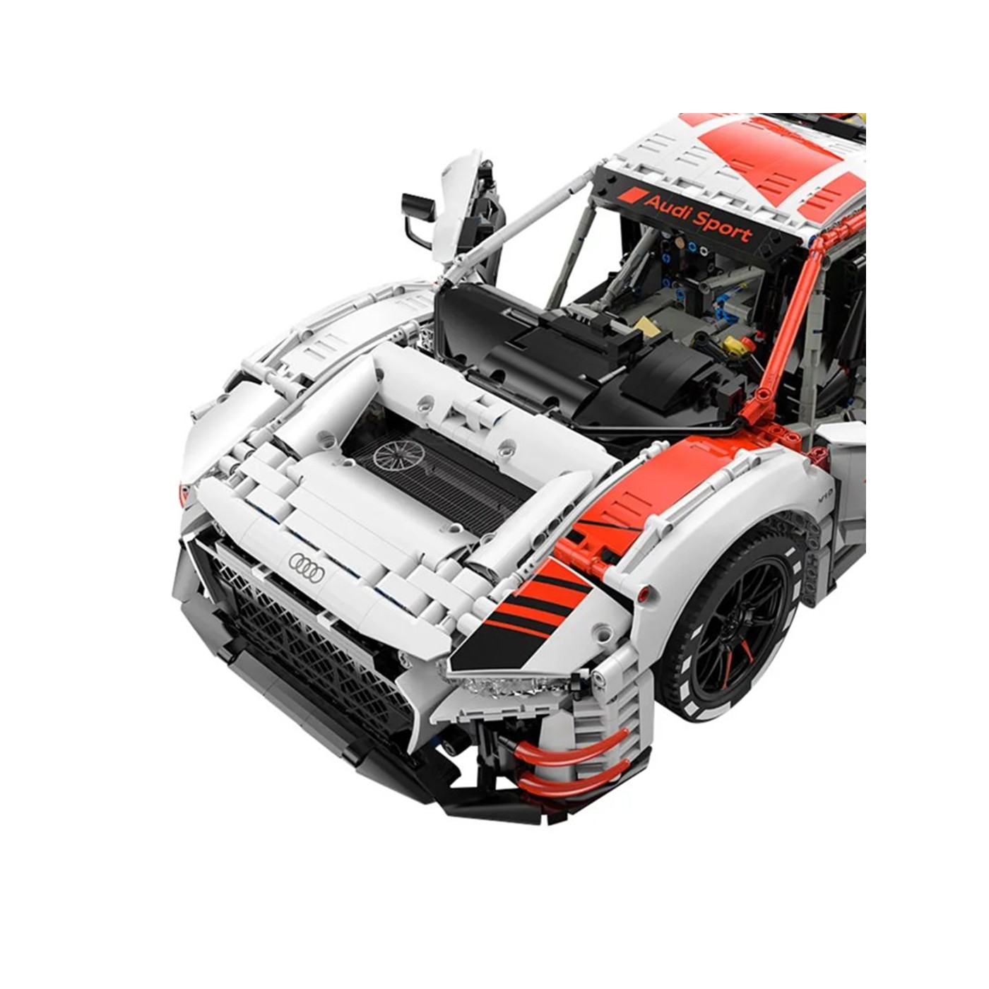 Autobloky 1:8 Audi R8 LMS GT3 biele RASTAR