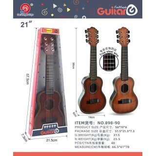 Gitara pre deti svetlohnedá