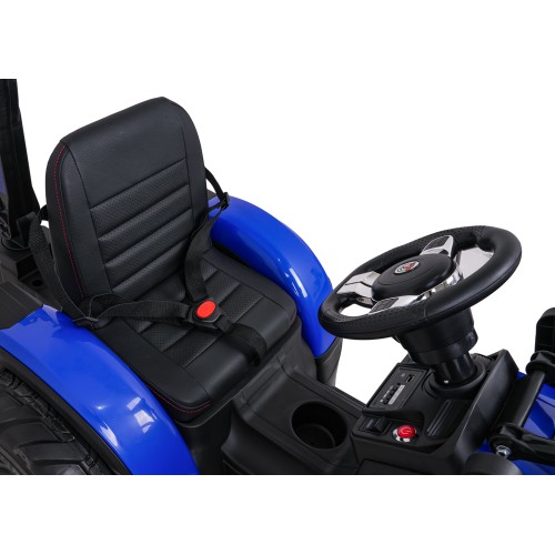 Traktor s prívesom 720-T modrý