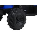 Traktor s prívesom 720-T modrý