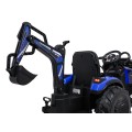 Traktor s prívesom 720-T modrý