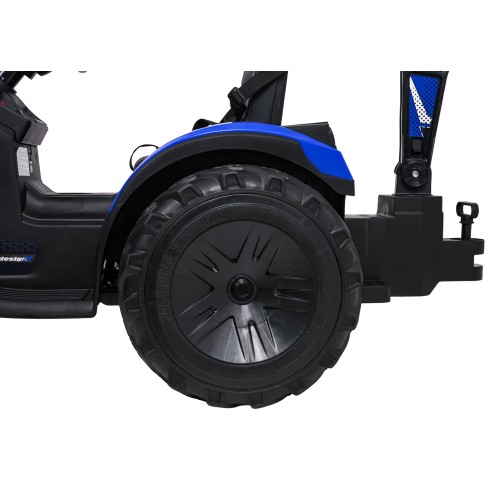 Traktor s prívesom 720-T modrý