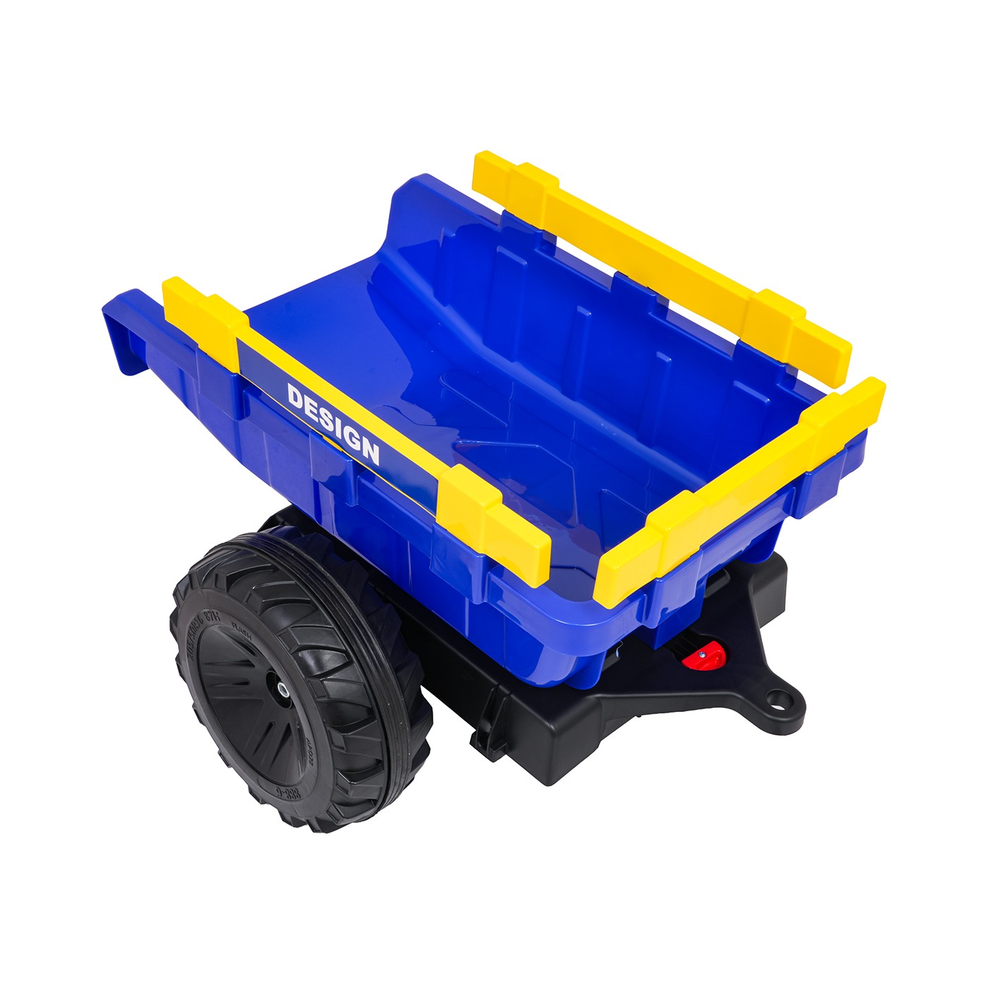 Traktor s prívesom 720-T modrý