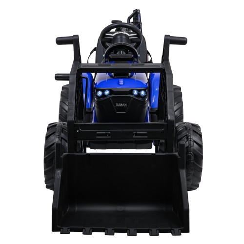 Traktor s prívesom 720-T modrý