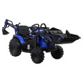 Traktor s prívesom 720-T modrý