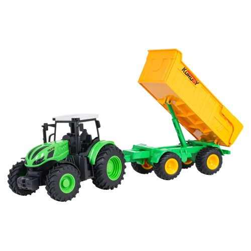 Ťahač s otvárateľným žltým návesom R/C 1:24