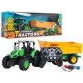 Ťahač s otvárateľným žltým návesom R/C 1:24