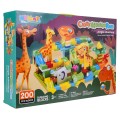 Guľôčková dráha Jungle bricks 200el.