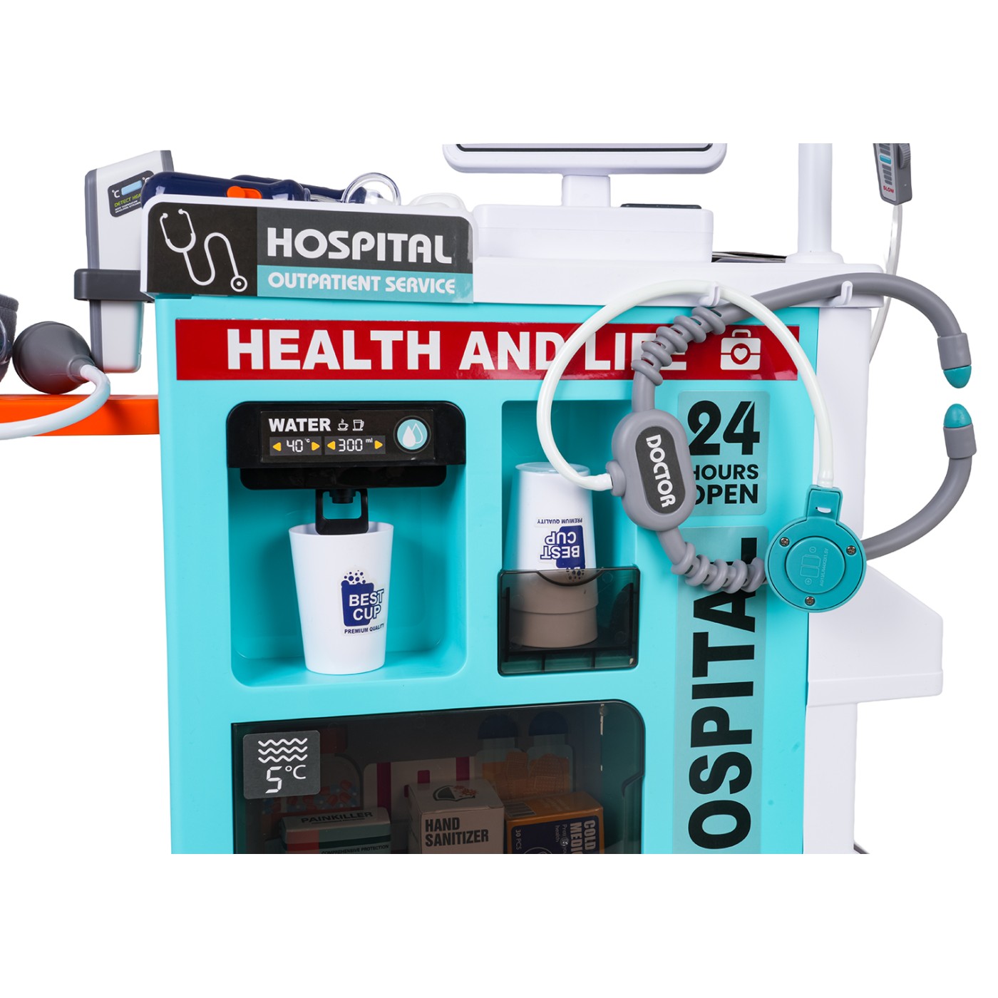 Súprava MEGA Malý lekár Modrá 77el.