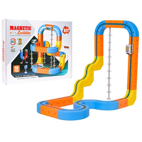 Magnetické farebné železnice 90el.