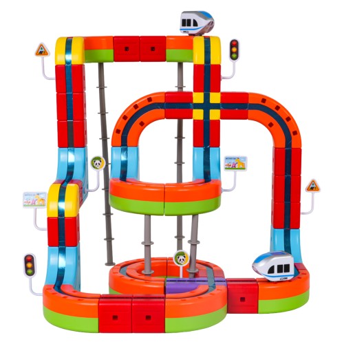 Magnetické farebné železnice 140el.
