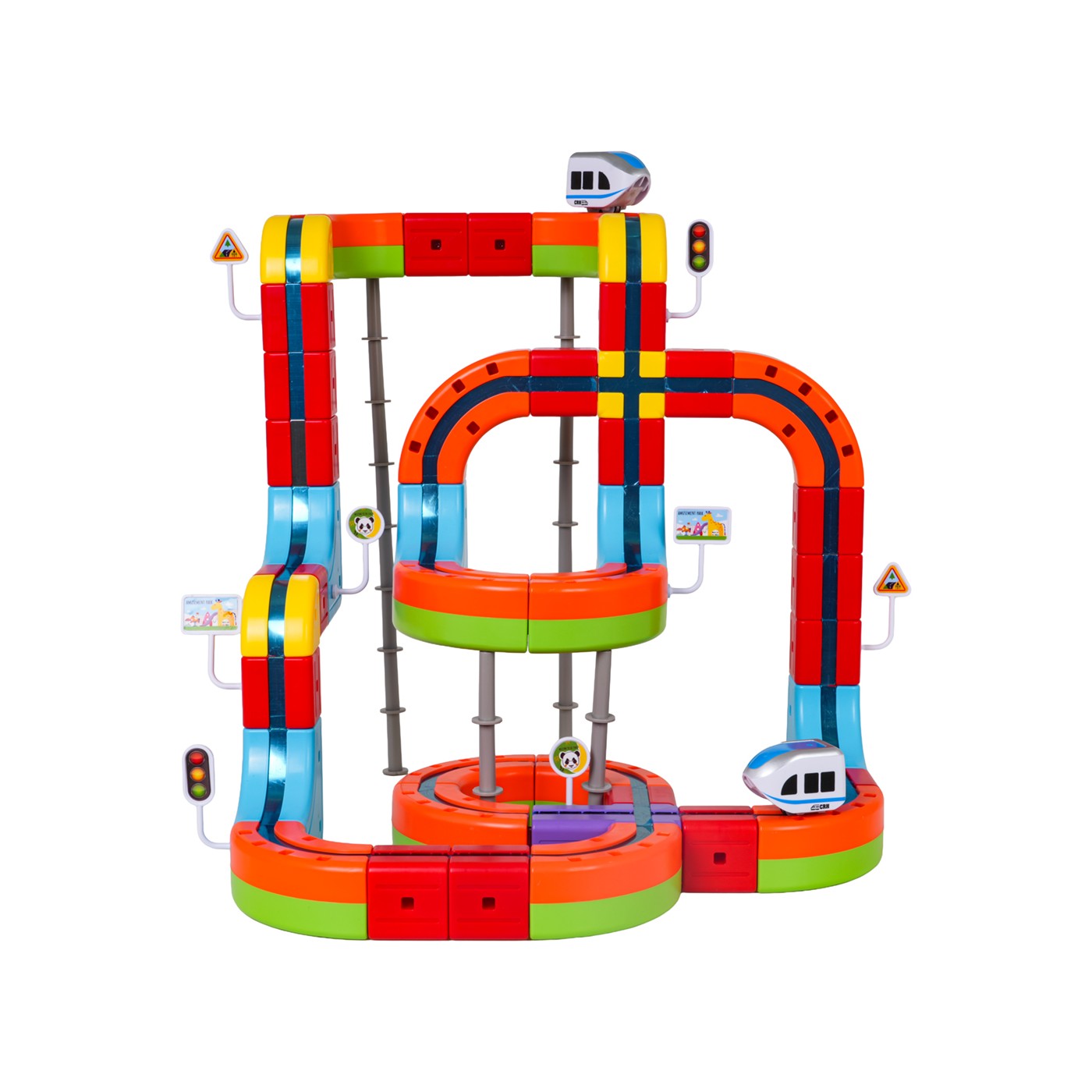 Magnetické farebné železnice 140el.