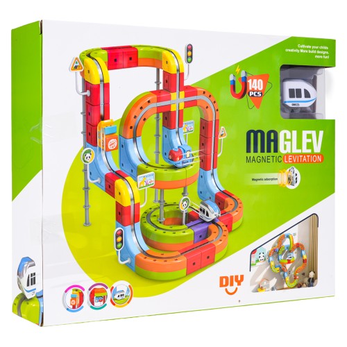 Magnetické farebné železnice 140el.
