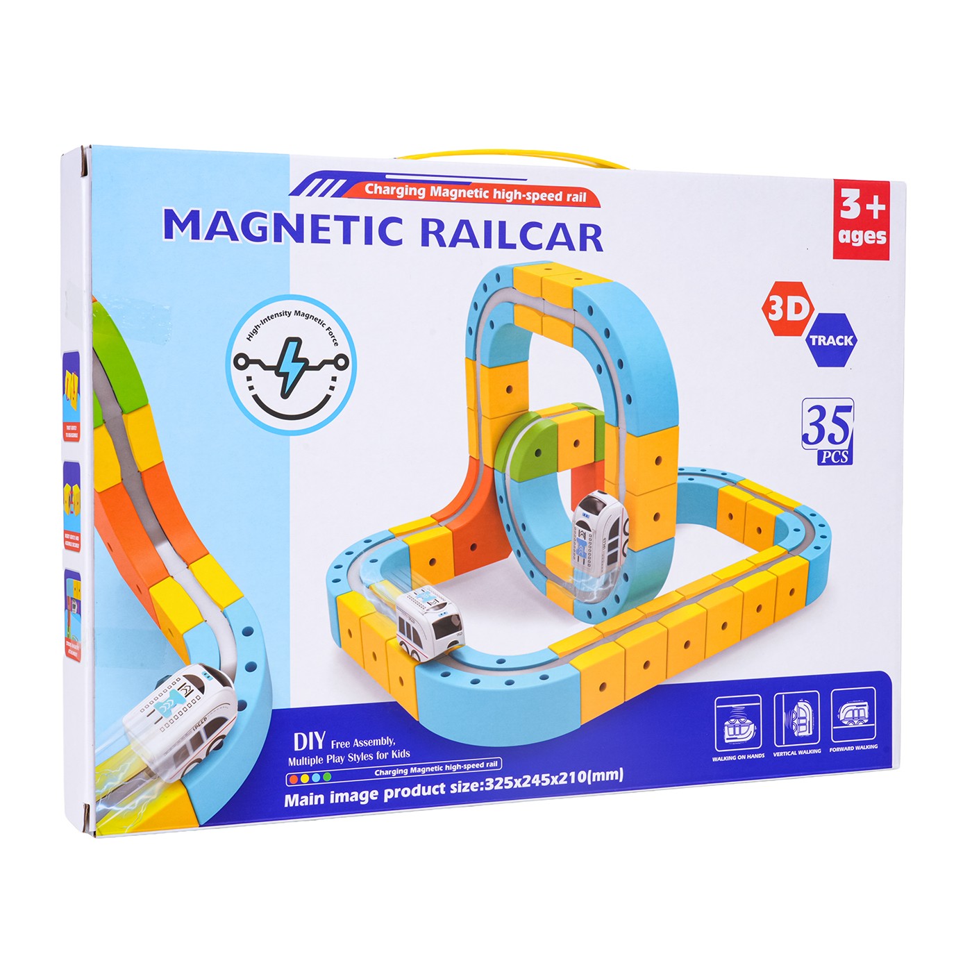 Farebná magnetická stopa 35el.