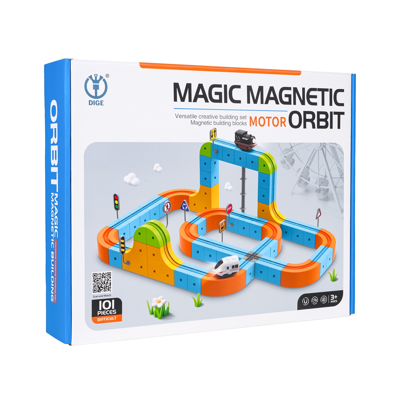 Magnetická farebná stopa 101el.