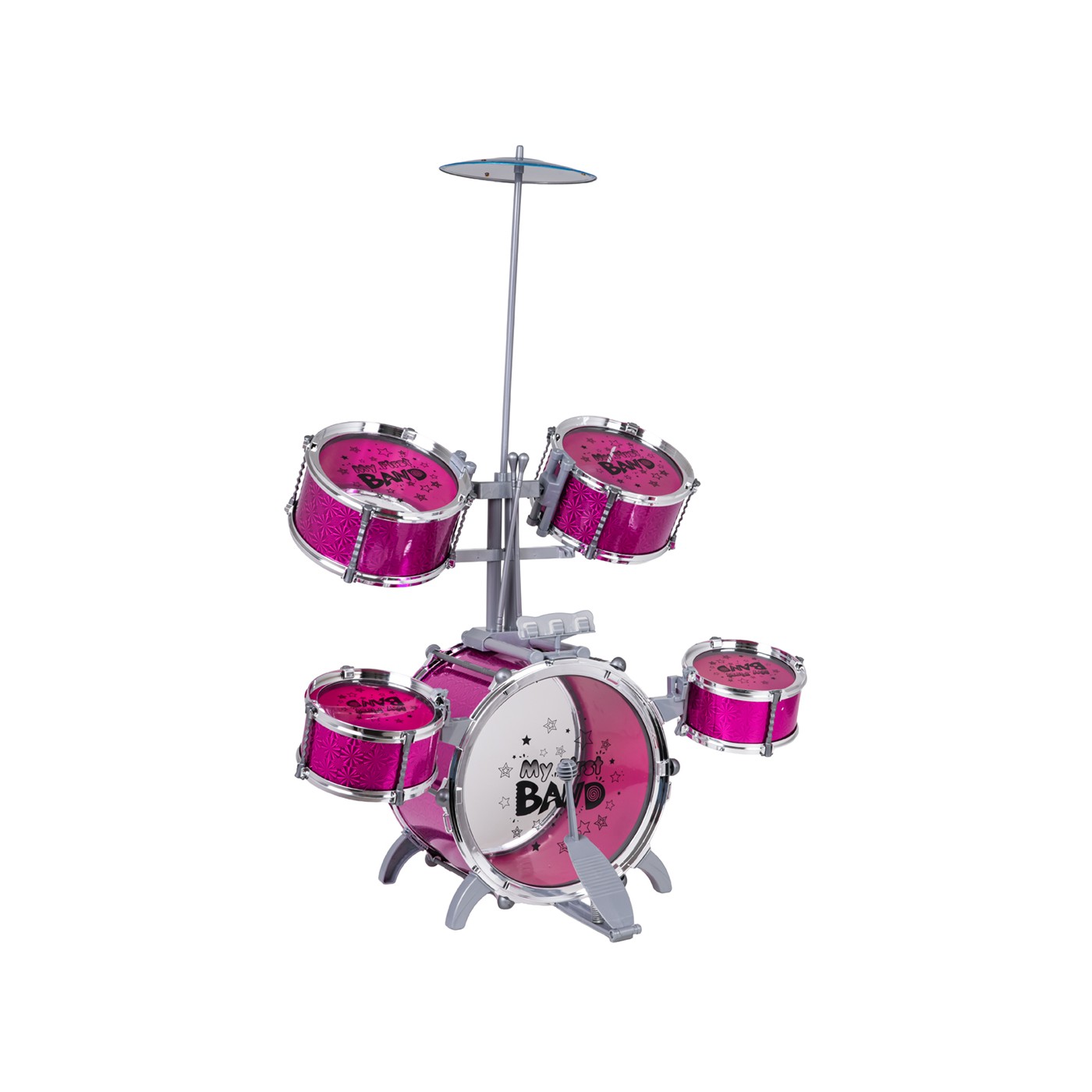Veľké bicie ROCK BAND, ružové