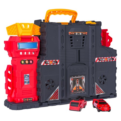 Skladacie parkovisko s kufríkom + príslušenstvo Fire Brigade Edition