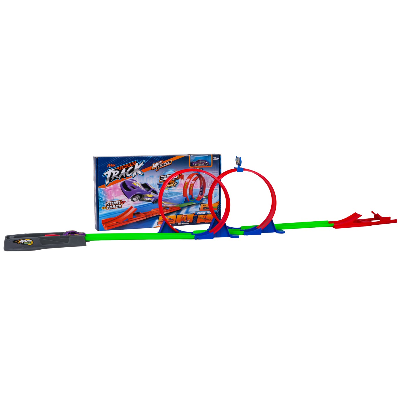 128 cm extrémna dráha + autíčko