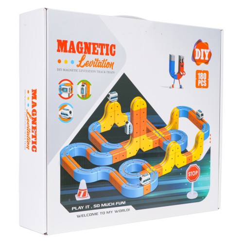 Magnetické farebné železnice 180el.
