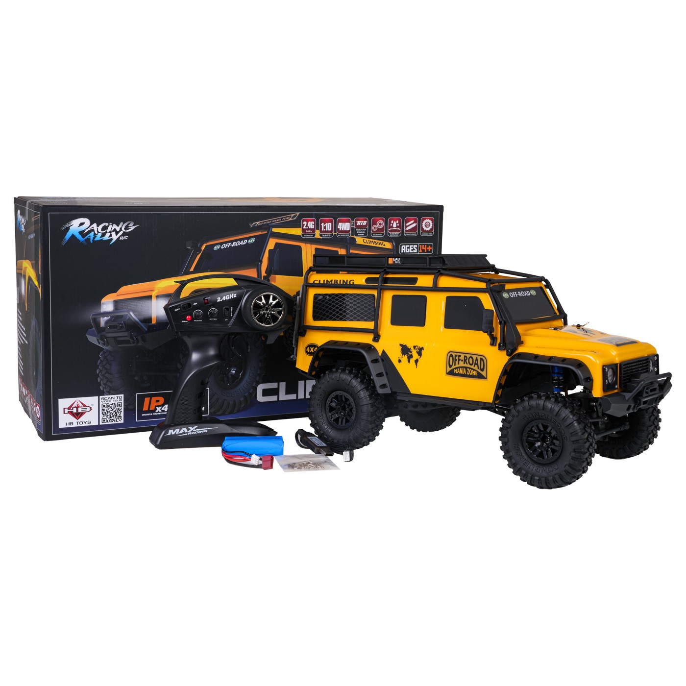 R/C terénne auto CLIMBING BEAST 4x4 1:10 Sandy