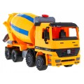 Stavebná betonárka pre deti 3+ Realistický model 1:10 + Pohyblivé časti + Otočná miešačka