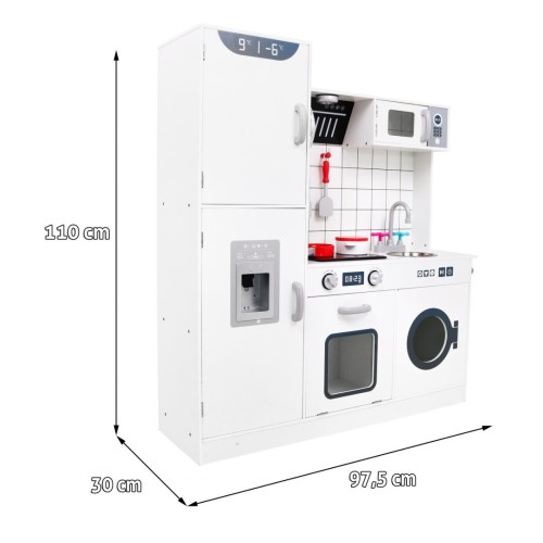 Mega Drevená Kuchyňa s Efektmi Svetla a Zvuku