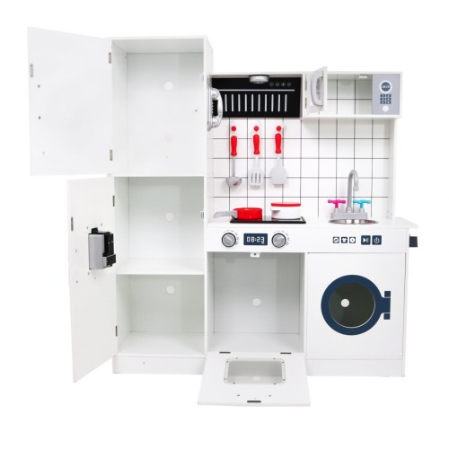 Mega Drevená Kuchyňa s Efektmi Svetla a Zvuku