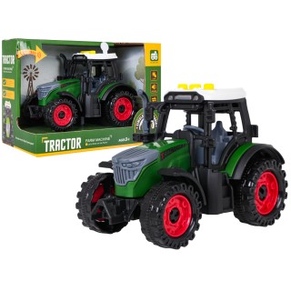 Traktor so svetelnou a zvukovou funkciou Tmavo zelená