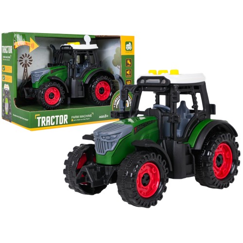 Traktor so svetelnou a zvukovou funkciou Tmavo zelená