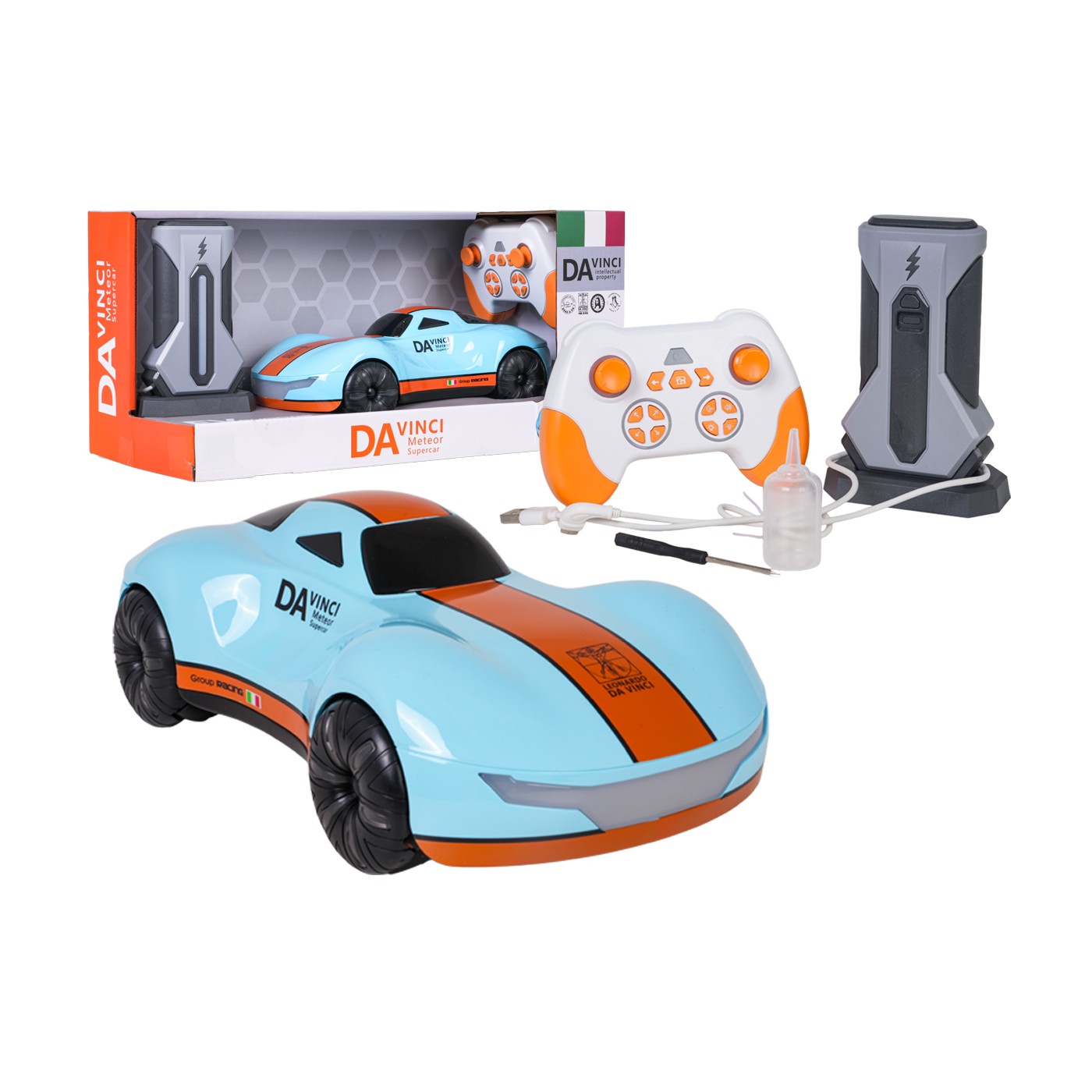 R/C auto s nabíjacou stanicou VINCI Blue