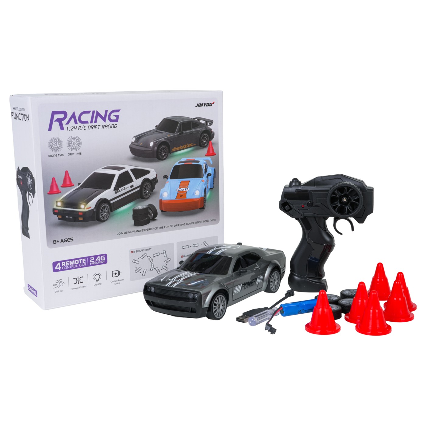 R/C Drift Car 1:24 + príslušenstvo