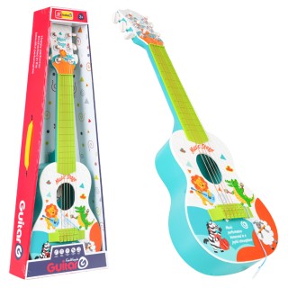 Gitara pre deti Zvieratká Modrá